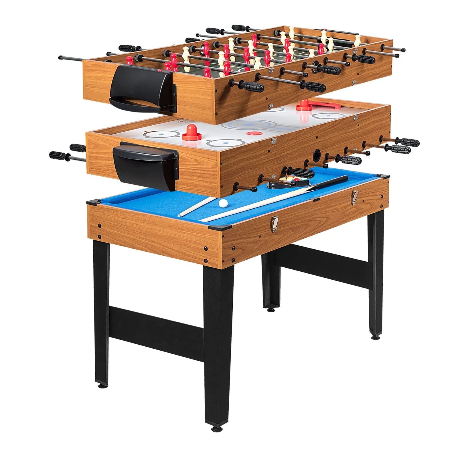 48 Inch 3-In-1 Multi Combo Game Table with Soccer for Game Rooms by DirectDeals