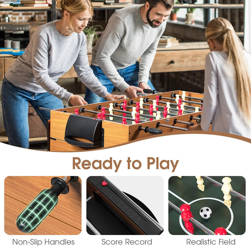 48 Inch 3-In-1 Multi Combo Game Table with Soccer for Game Rooms by DirectDeals