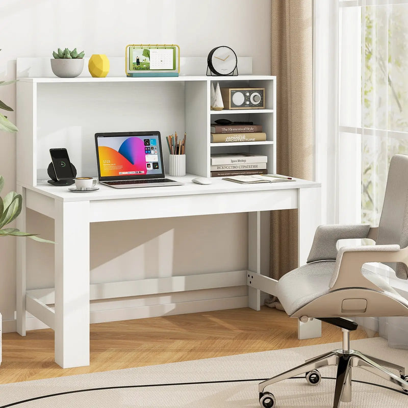48 Inch Writing Computer Desk with Anti-Tipping Kits and Cable Management Hole by DirectDeals