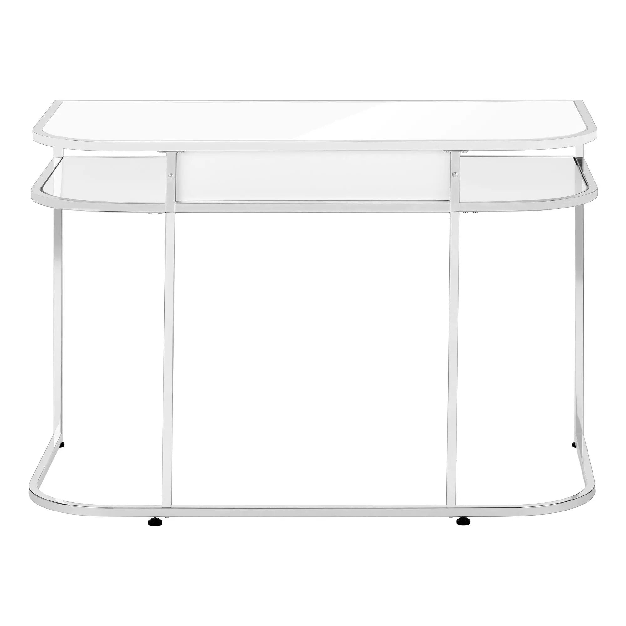 Computer Desk For Home Office, Laptop, Storage Drawers, Contemporary And Modern - White by Unique Piece Furniture