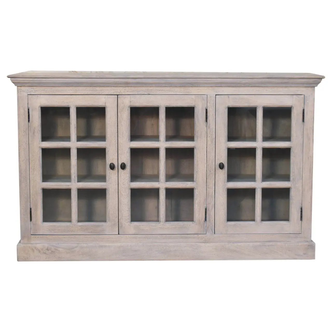 Triple Glazed Cabinet - Gray by HouseOfZazla