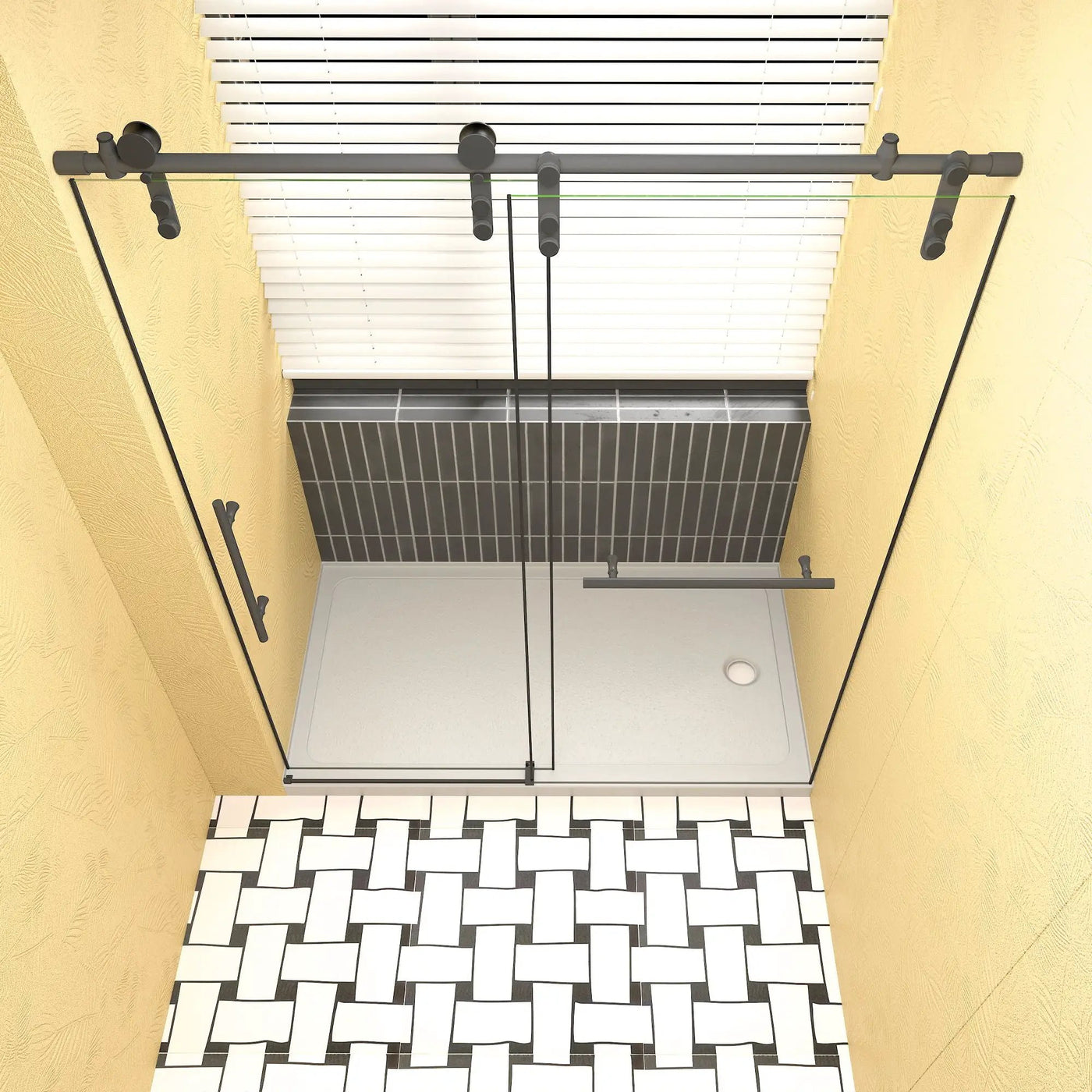 Shower Base Drain With Single Threshold Design by HouseOfZazla