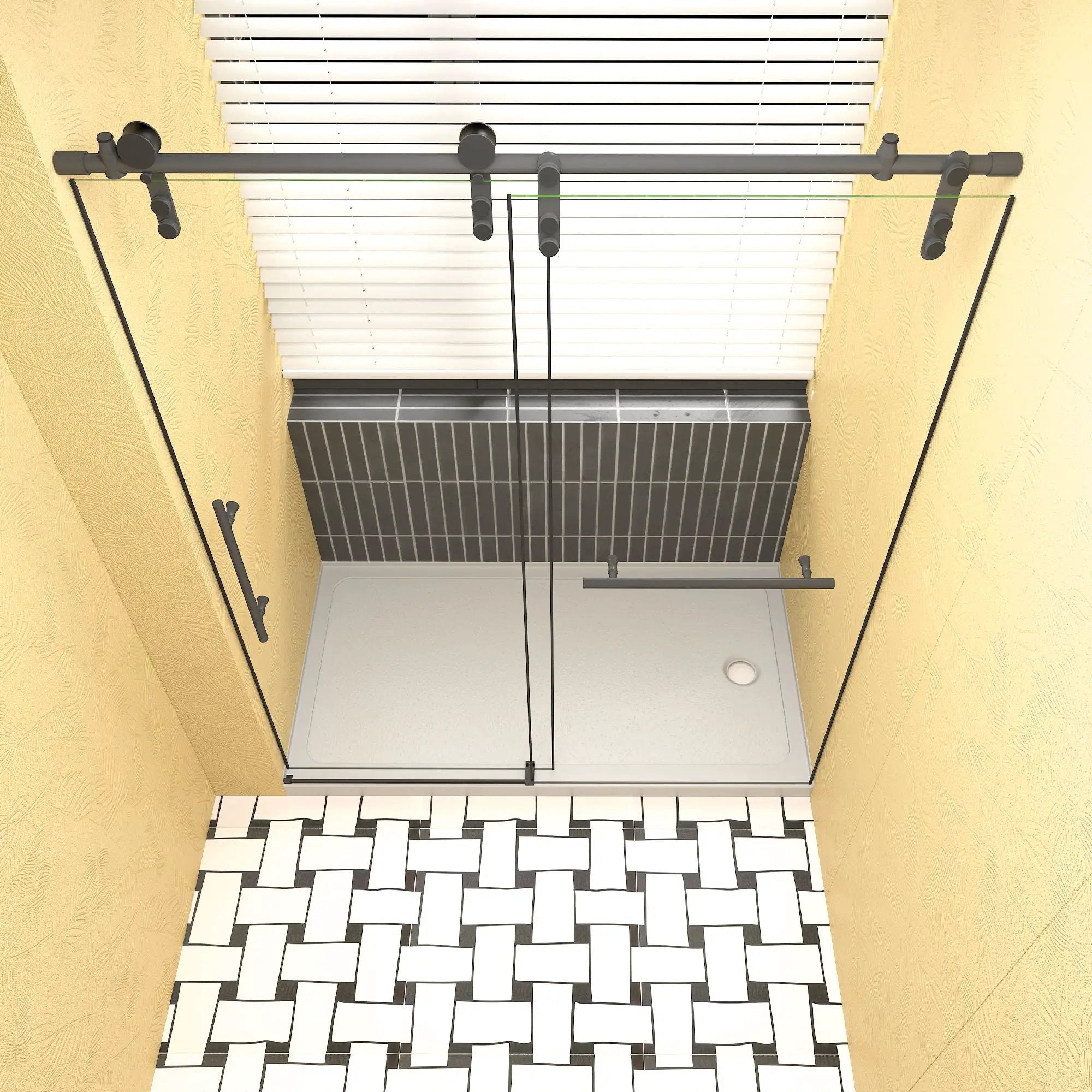 Shower Base Drain With Single Threshold Design by HouseOfZazla