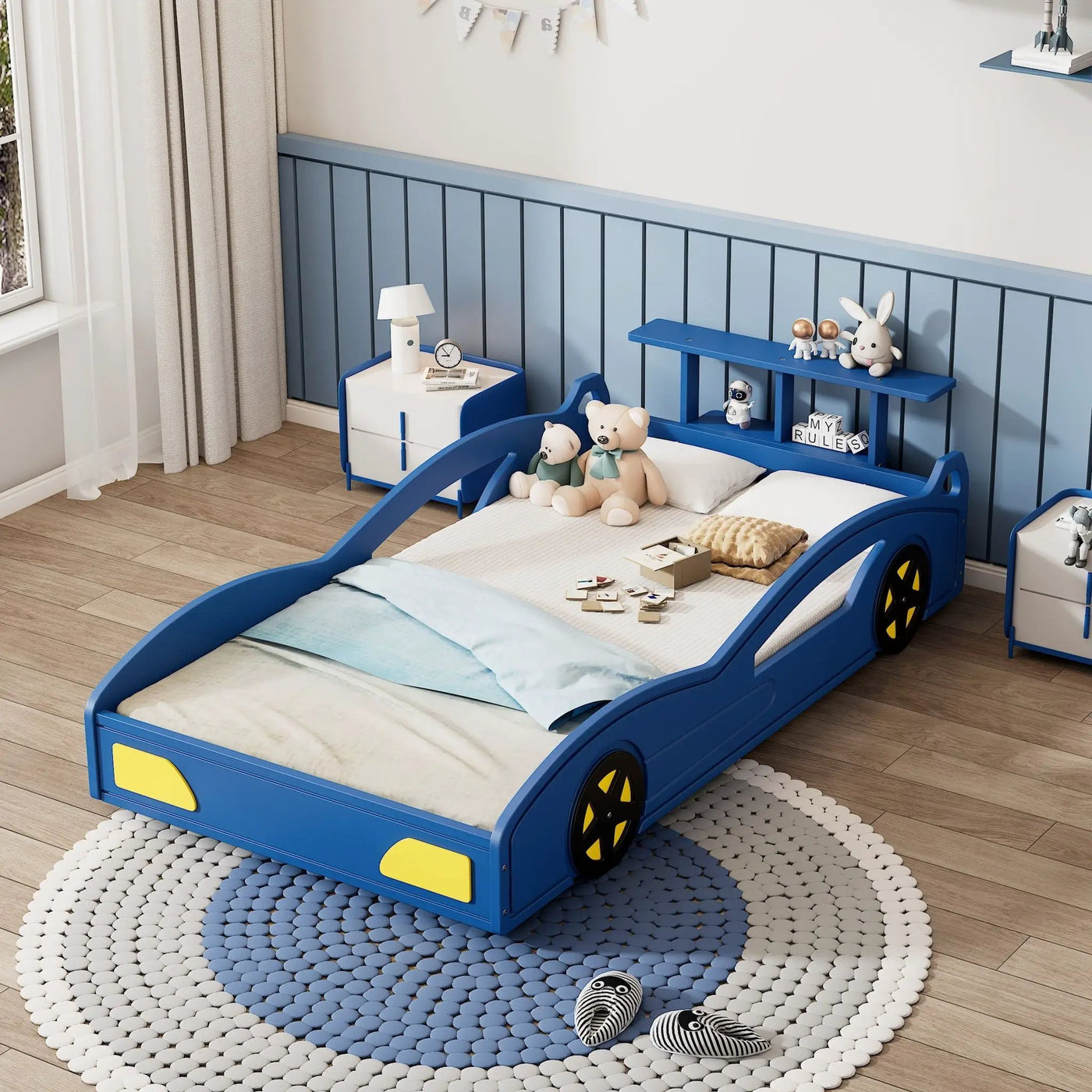 Race Car Platform Bed & Wheels by HouseOfZazla