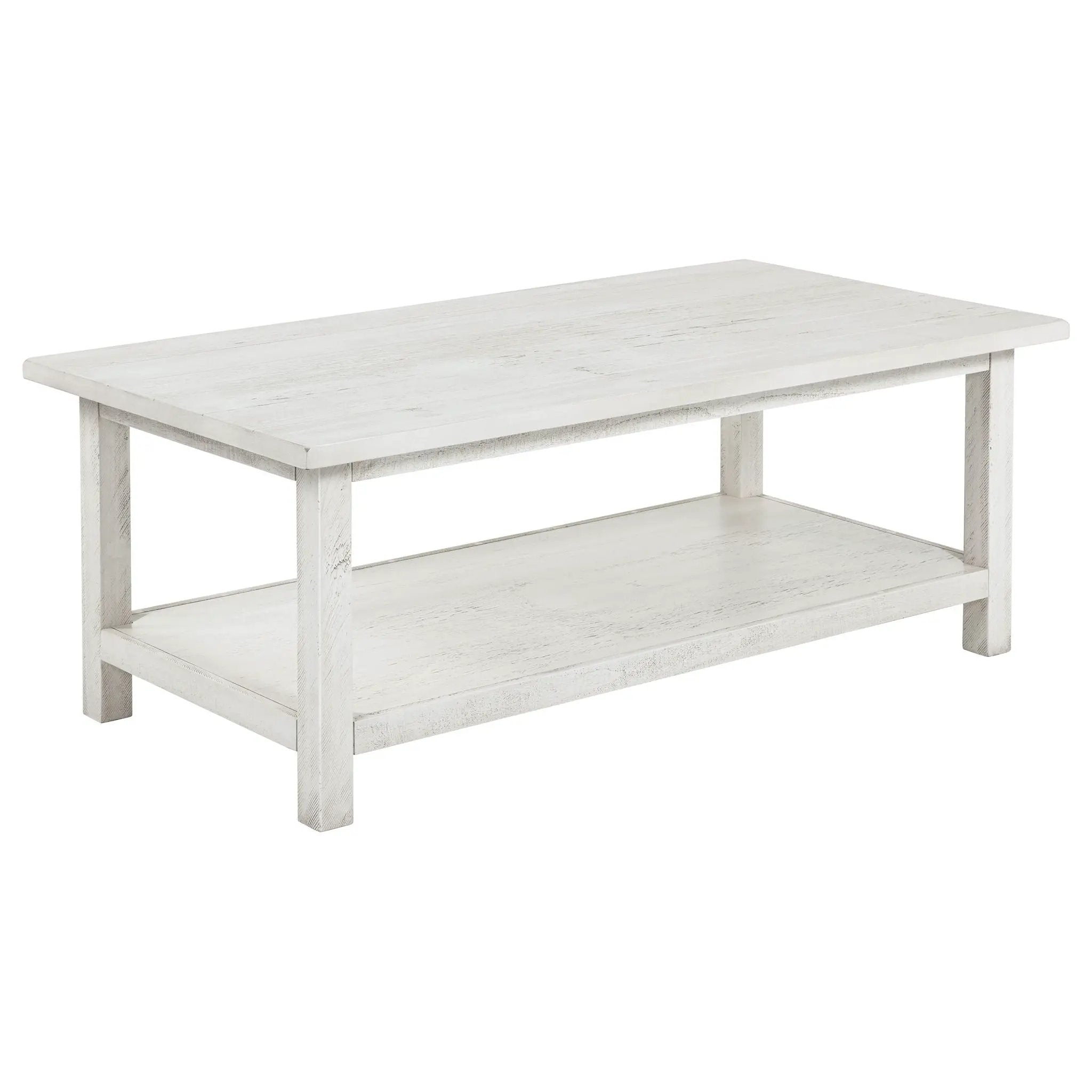 Payne 3-piece Coffee and 1-drawer End Table Set White by Unique Piece Furniture