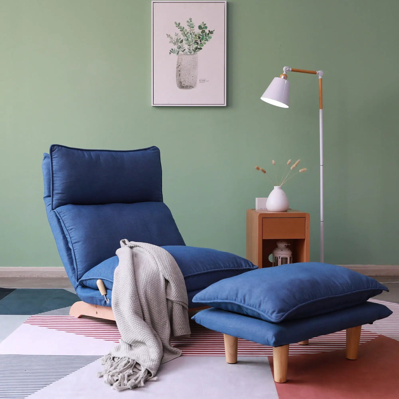 Single Lazy Sofa Chair Leisure Foldable Reclining Chair by HouseOfZazla