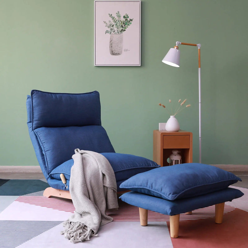 Single Lazy Sofa Chair Leisure Foldable Reclining Chair by Unique Piece Furniture