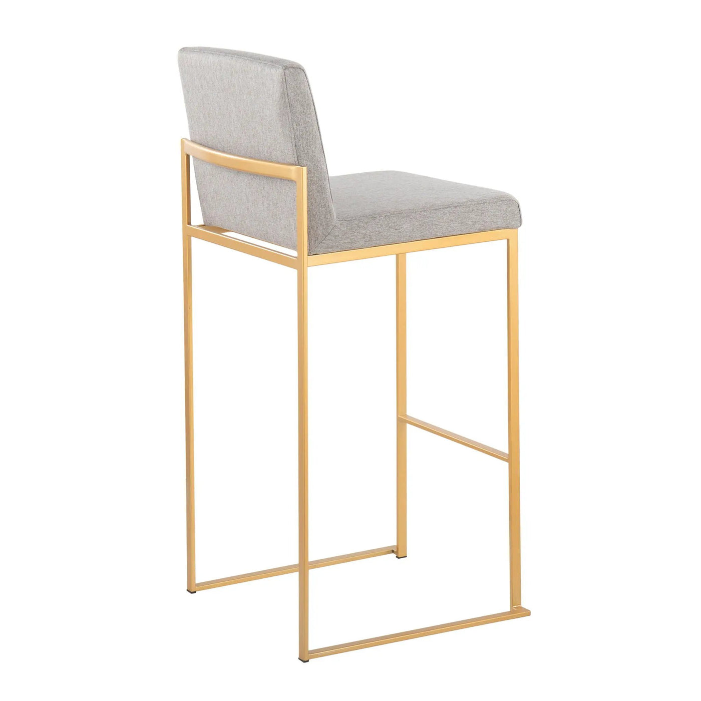 Fuji - Contemporary Design High Back Barstool by HouseOfZazla