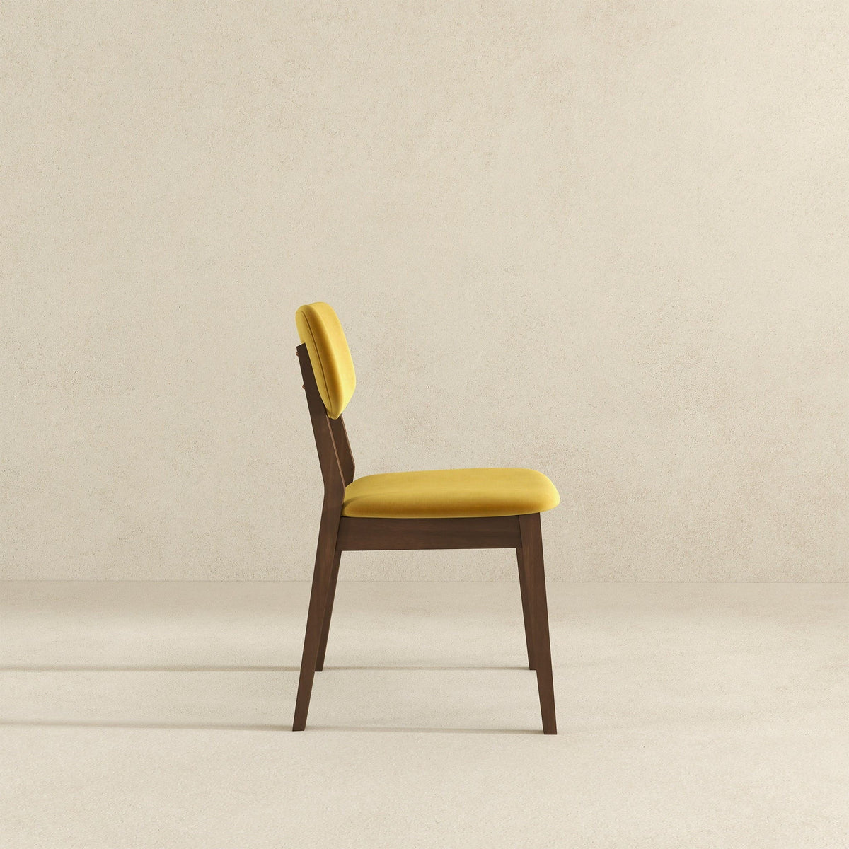Solid Back Side Chair Set with Mid-Century Modern Design - Multiple Colors, photo 15 of 40