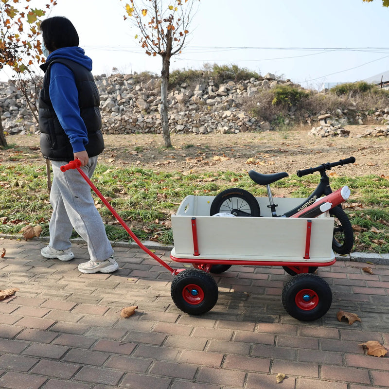 Wooden Carriage Outdoor Stroller by HouseOfZazla