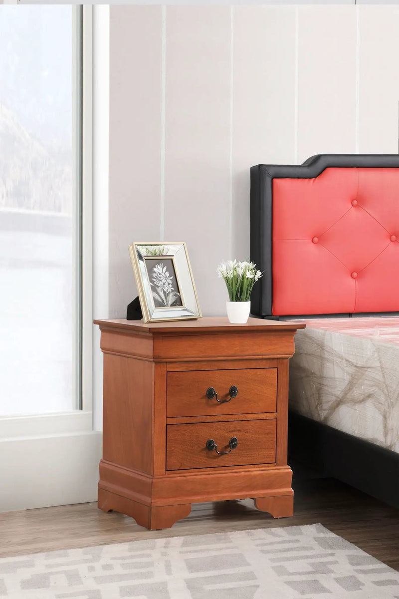 Louis Phillipe - Nightstand - Wood by Unique Piece Furniture