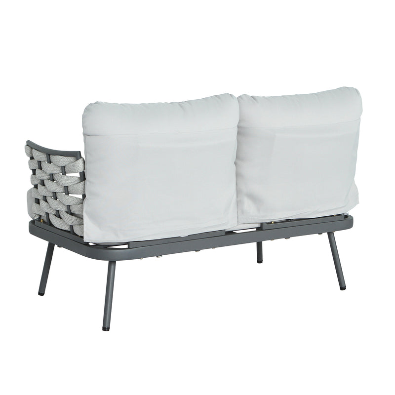 Mariano Steel 4-Pieces Conversation Set by HouseOfZazla