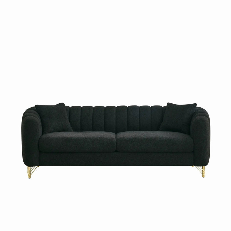 Oversized Sofa, Deep Tufted Couch by Unique Piece Furniture