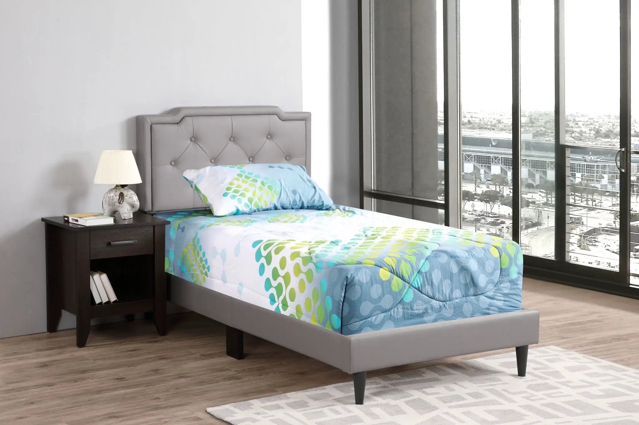 Button Tufted Bed Charming For Cozy Spaces by Unique Piece Furniture