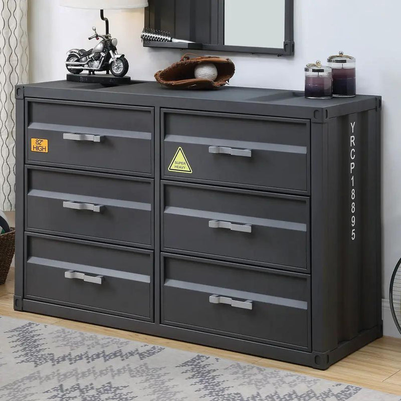 Cargo - Dresser - Gunmetal by Unique Piece Furniture