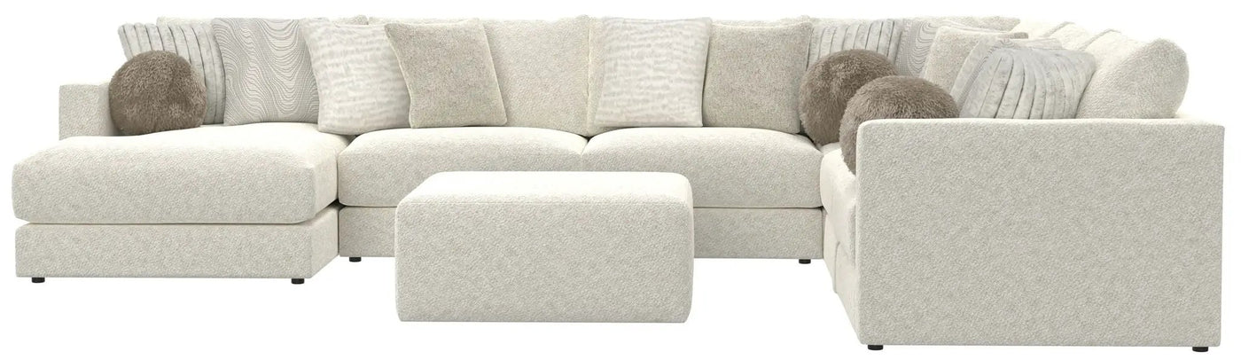 Ritzy - Modular Sofa And Included Cocktail Ottoman by Unique Piece Furniture