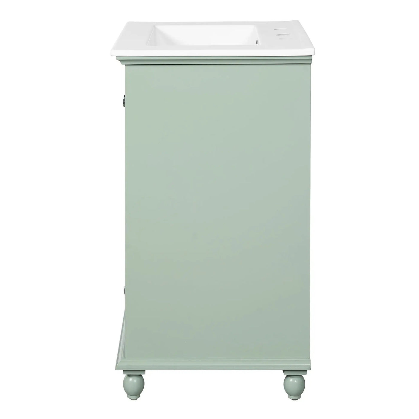 Modern Bathroom Vanity With Sink, Cabinet With Drawer And Dividers, Rectangular Storage Unit by HouseOfZazla