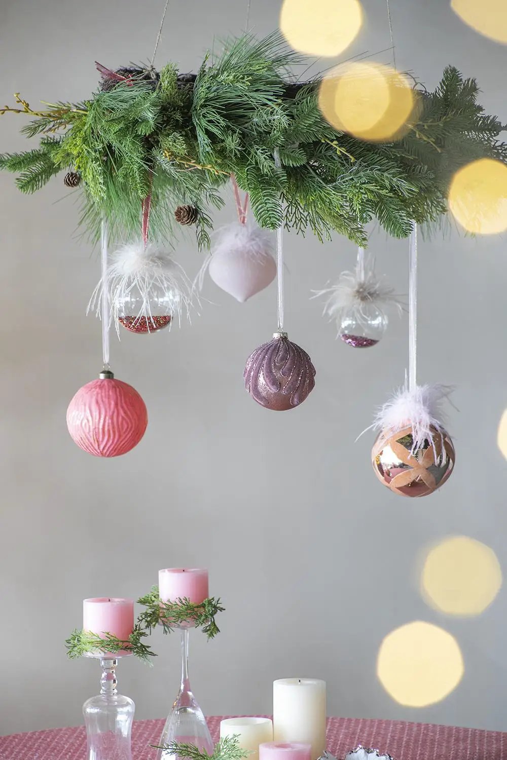 Christmas Ball Glass Decorative Hanging Ball Christmas Tree Ornaments For Holiday Party Decorations by HouseOfZazla