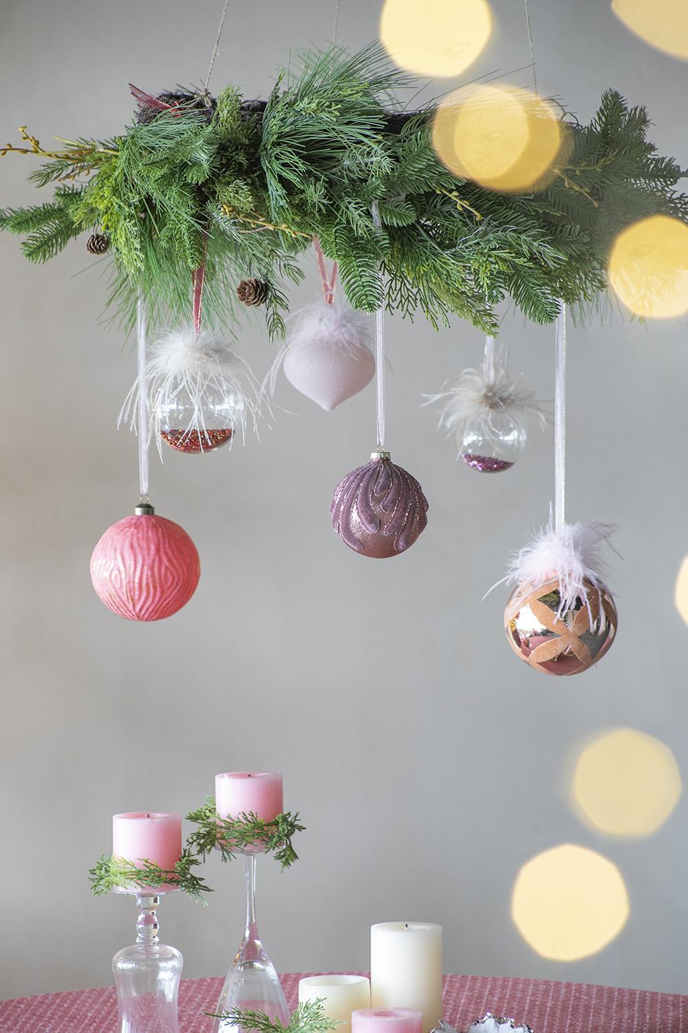 Glass Christmas Ball Ornaments with Decorative Finish - Green, Gold, Red, photo 23 of 40
