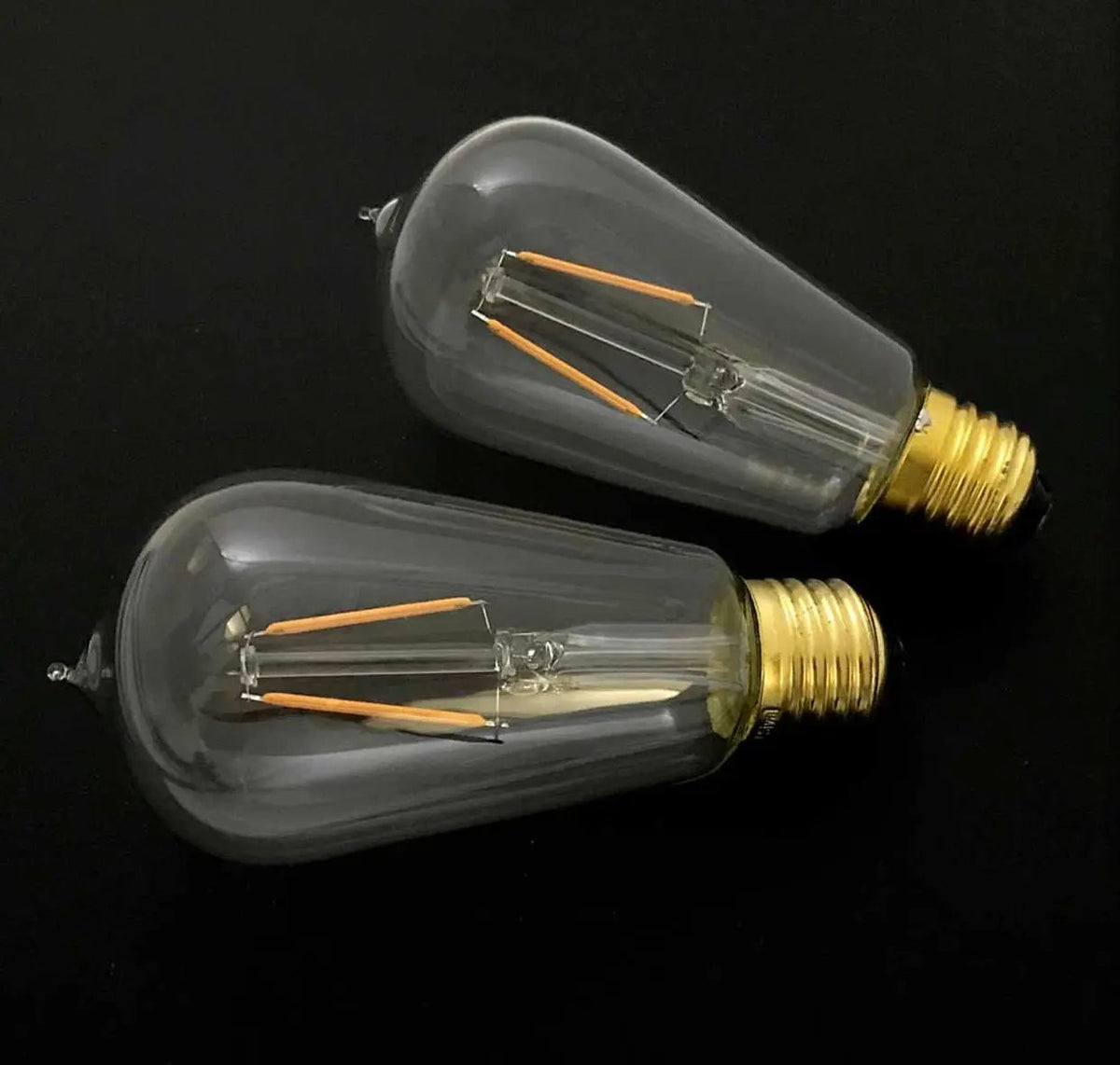 48Ft Pro Vintage Edition Plug-In Outdoor Heavy Quality 40W Commercial String Lights-15 Bulbs by Outdoor Solar Outlet