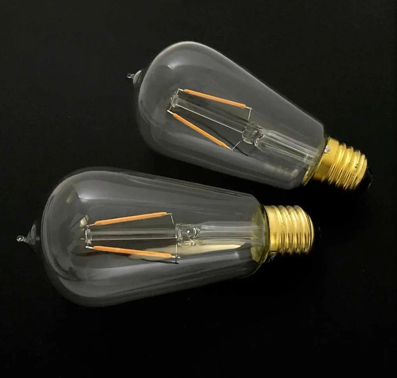 48Ft Pro Vintage Edition Plug-In Outdoor Heavy Quality 40W Commercial String Lights-15 Bulbs by Outdoor Solar Outlet
