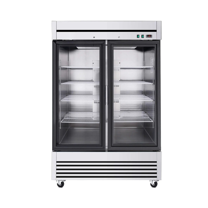 49-Inch Upright Commercial Reach-In Display Refrigerator (SAK16785) by SAKSBY WHOLESALE