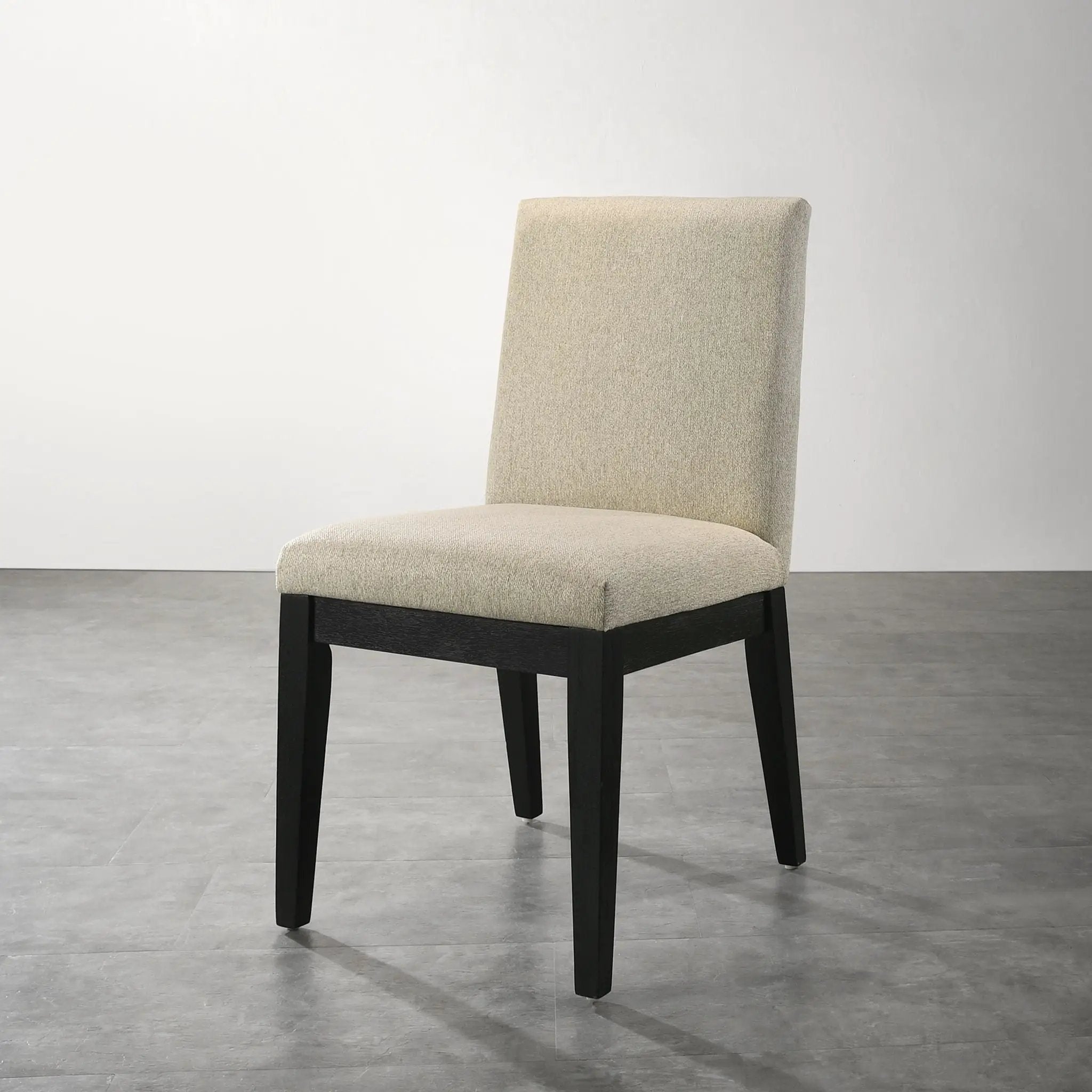 Roundhill Furniture - Rocco Contemporary Solid Wood Dining Chairs (Set of 2) - Beige by HouseOfZazla