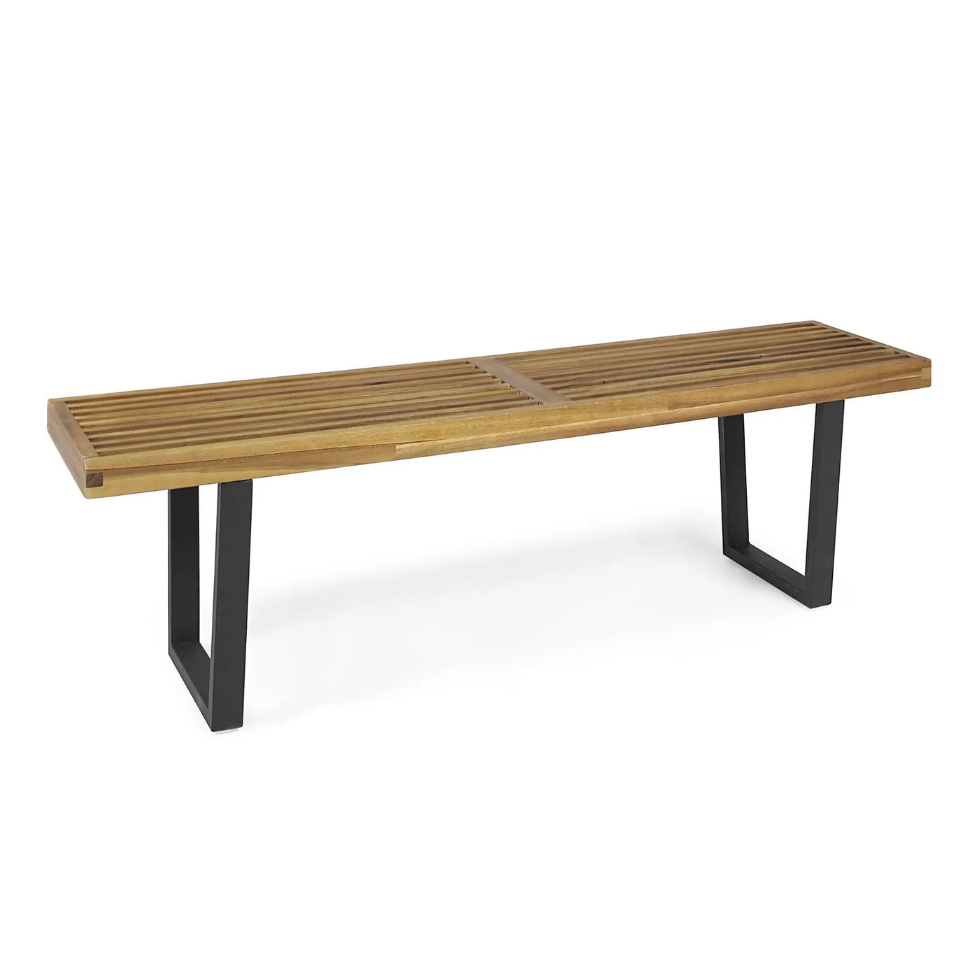 Intrinsic Outdoor Dining Bench With Slat Top by HouseOfZazla