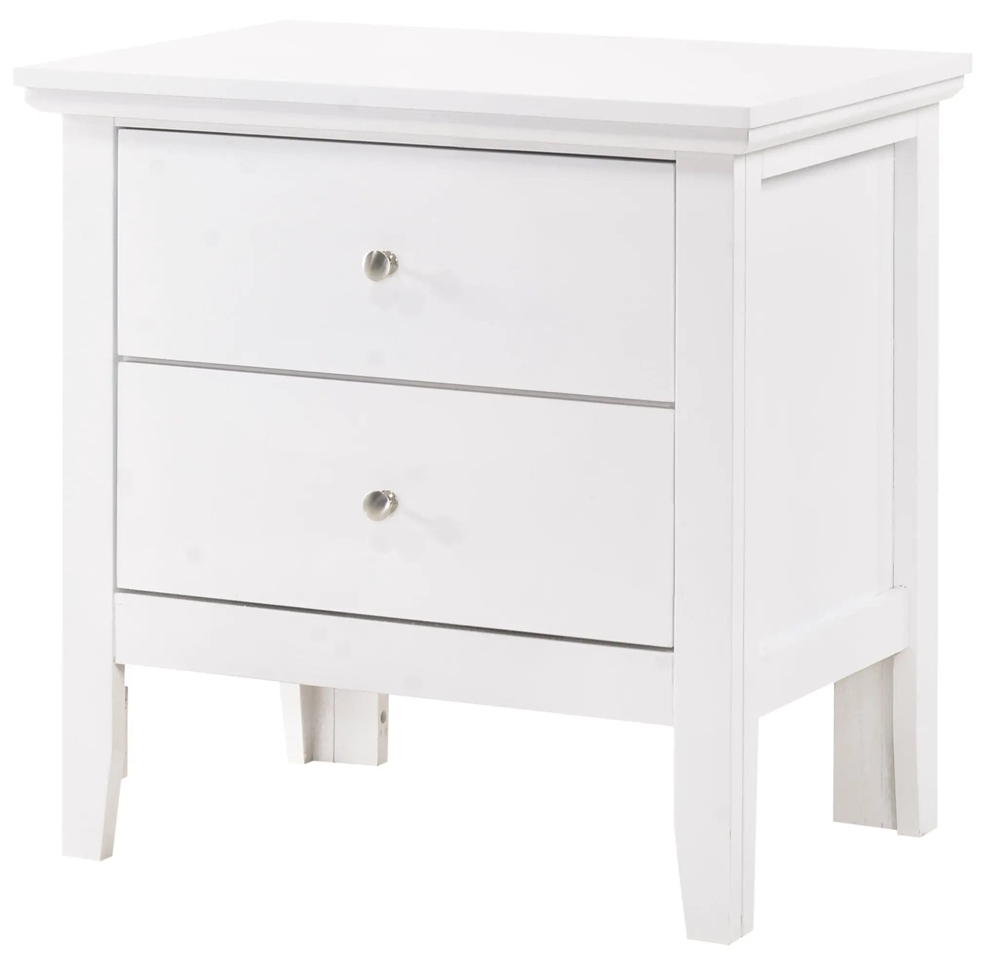 English Dovetailed Drawers Nightstand by Unique Piece Furniture