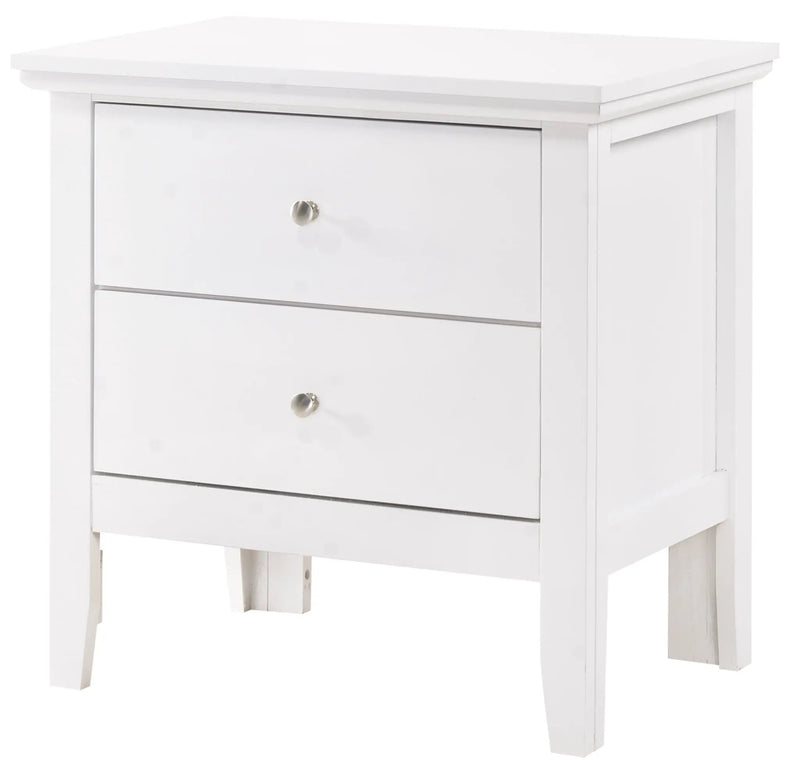 English Dovetailed Drawers Nightstand by Unique Piece Furniture