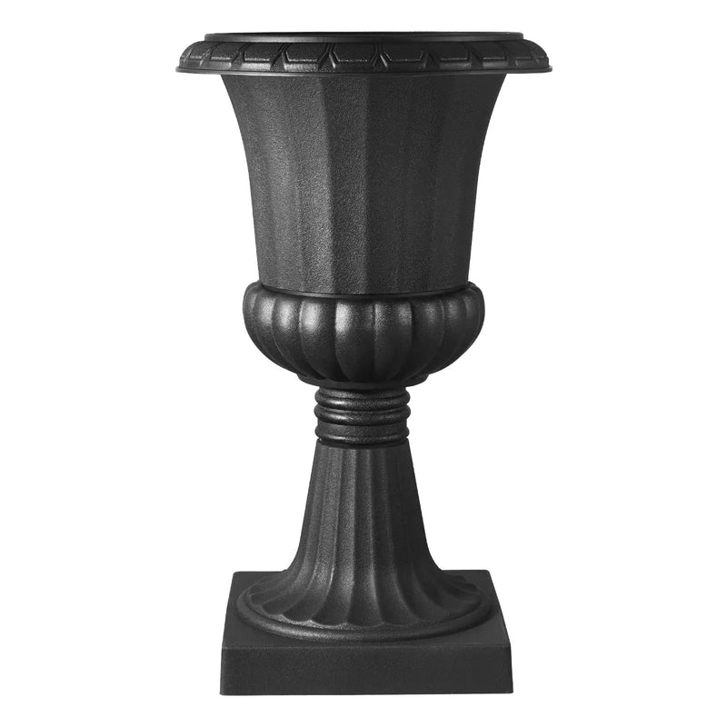 Plastic Urn Planters, 15.8 x 26.4 Inch, 2 Pack by HouseOfZazla