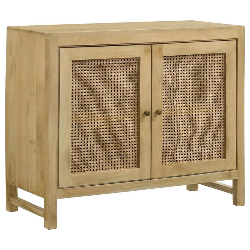 Henley - 2 Door Accent Cabinet - Natural by HouseOfZazla