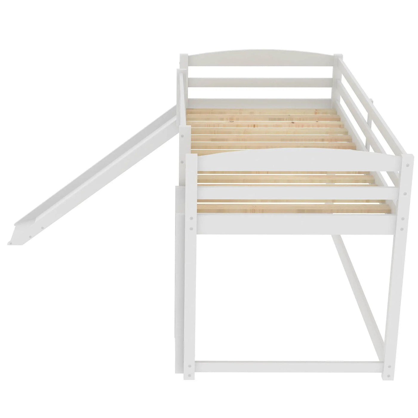 Durable Bunk Bed With Convertible Slide And Ladder by HouseOfZazla