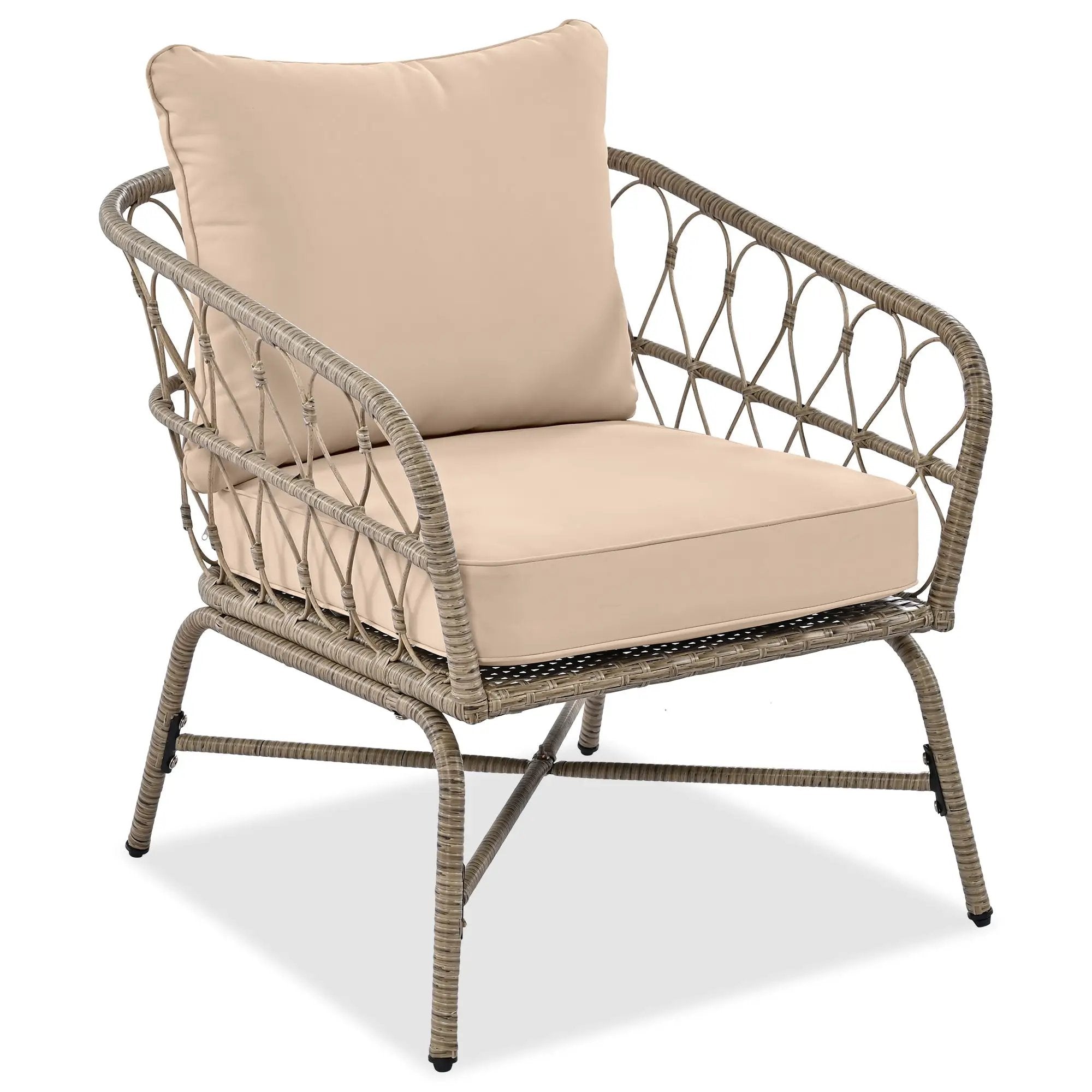 Bohemia-Inspired 4-Person Outdoor Seating Group With Removable Cushions by HouseOfZazla