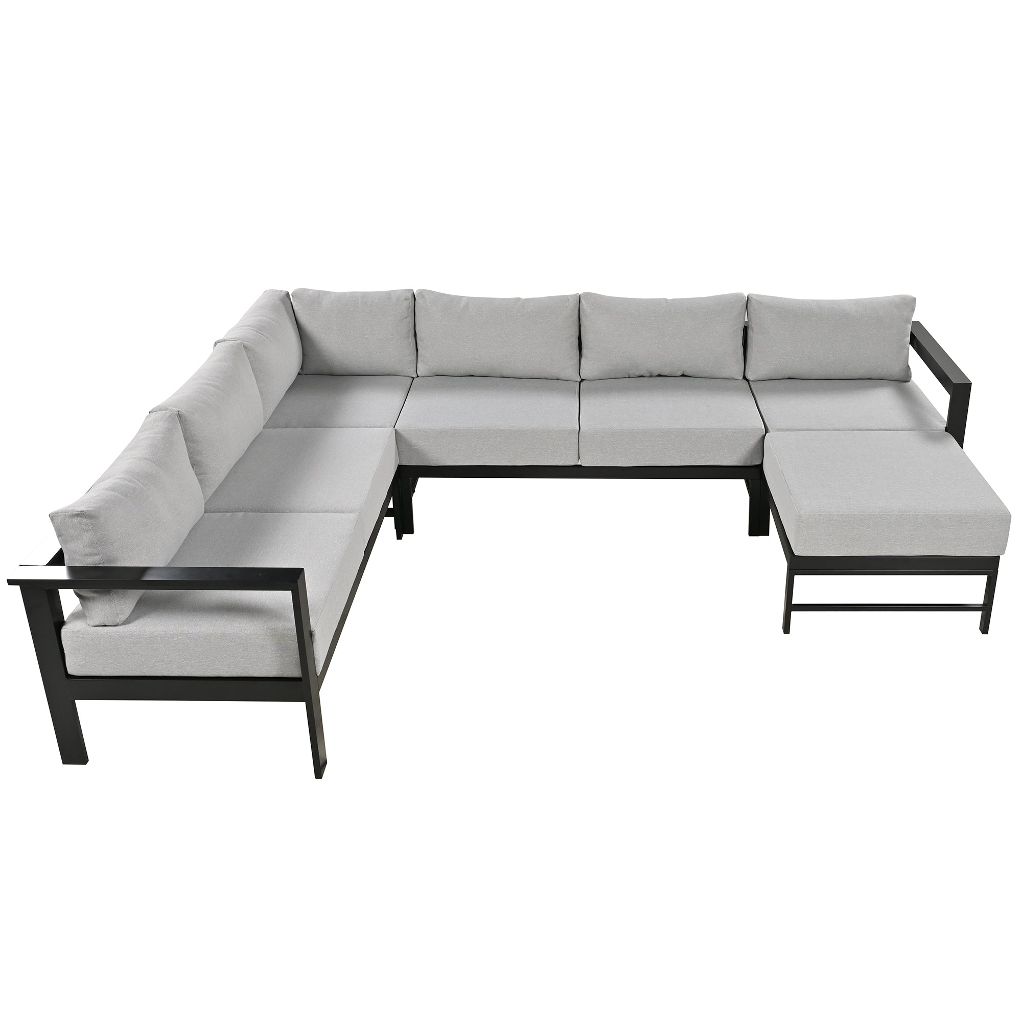 U_Style U-Shaped Outdoor Sectional Sofa Set by HouseOfZazla