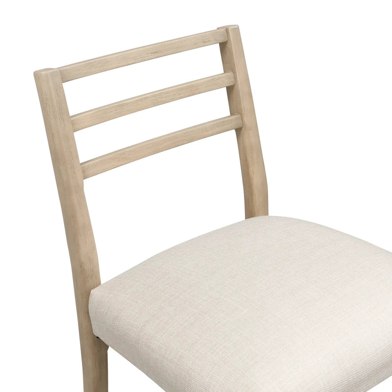 Bar Stool With Ladder Back (Set of 2) by HouseOfZazla