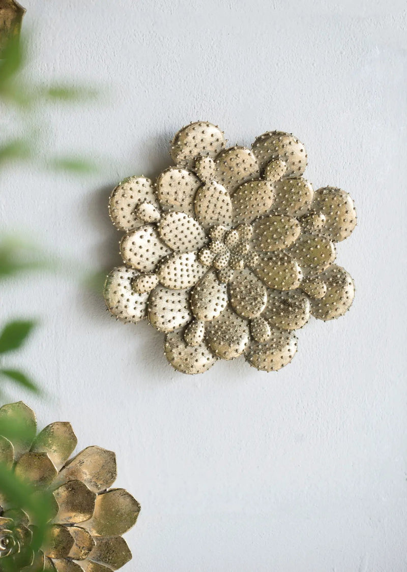 Resin Succulent Wall Plaque by HouseOfZazla