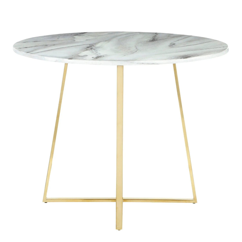 Cosmo - Contemporary / Glam Dining Table by HouseOfZazla