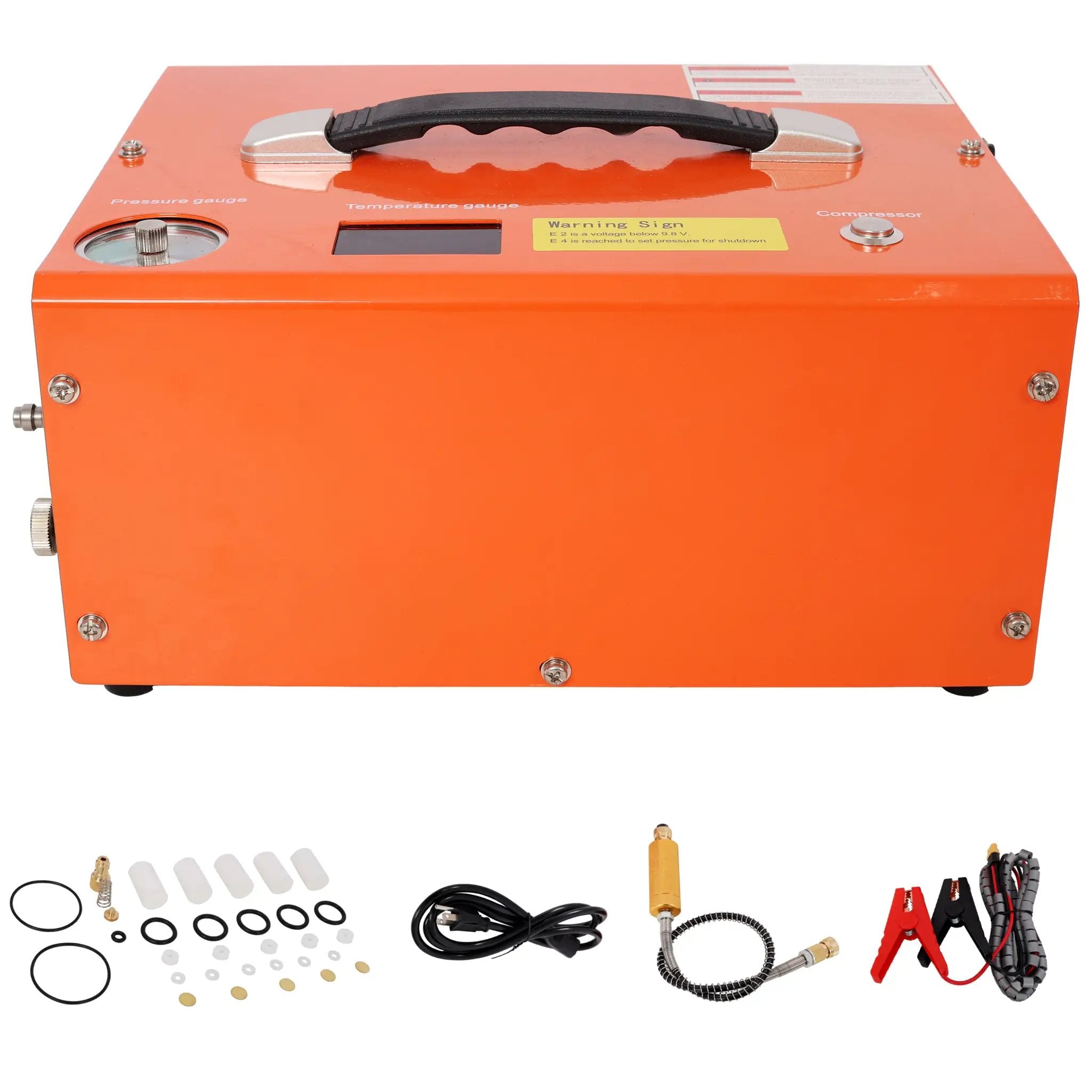 PCP Air Compressor, 4500PSI Portable PCP Airgun Compressor with Built-in Converter by HouseOfZazla