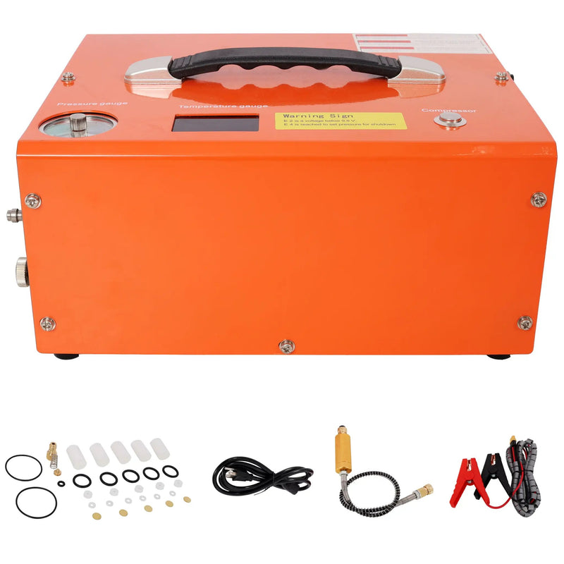 PCP Air Compressor, 4500PSI Portable PCP Airgun Compressor with Built-in Converter by HouseOfZazla
