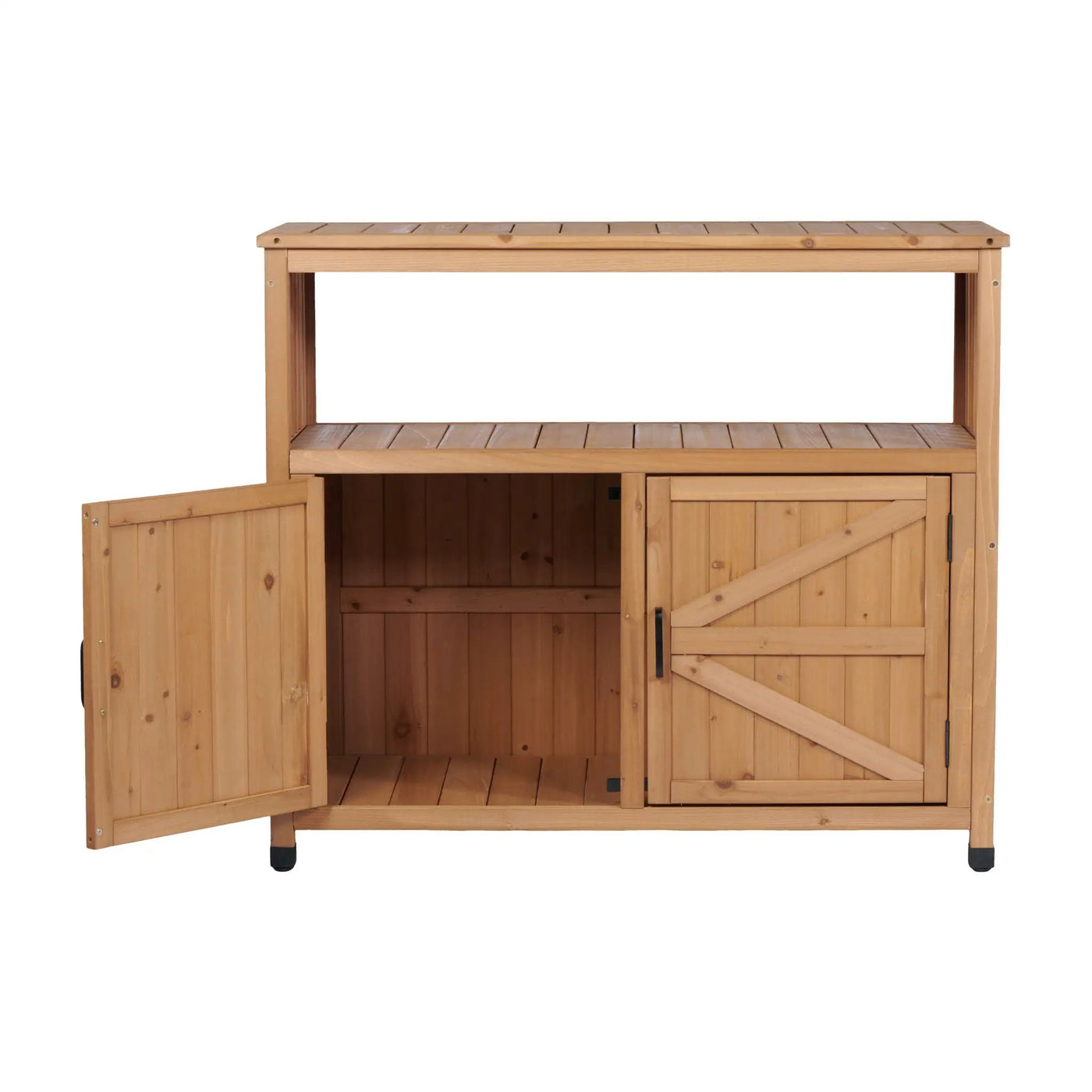 Patio Bar Table Set With Storage by HouseOfZazla