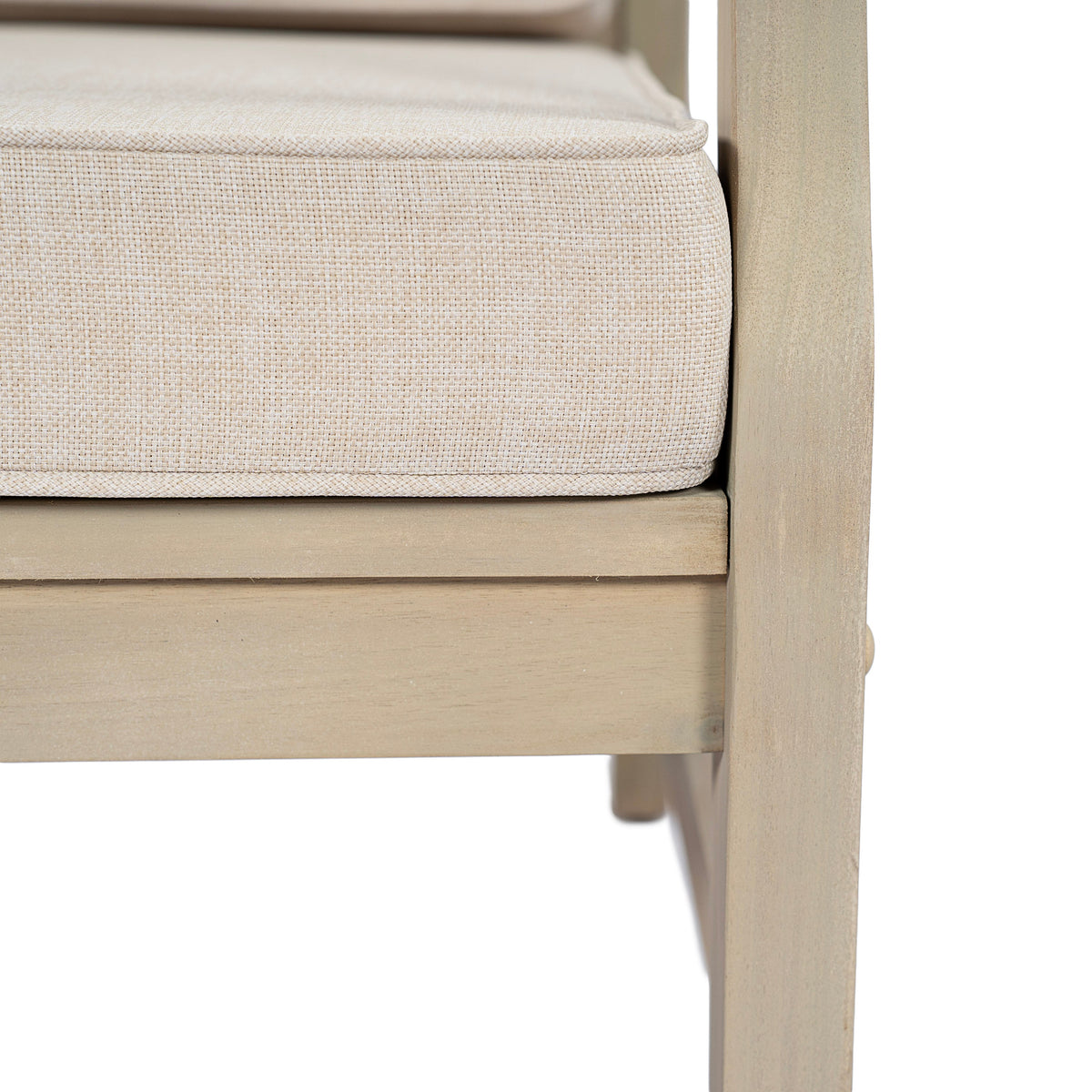 Perla Right Armchair with Waterproof Fabric - Natural/Beige, photo 8 of 10