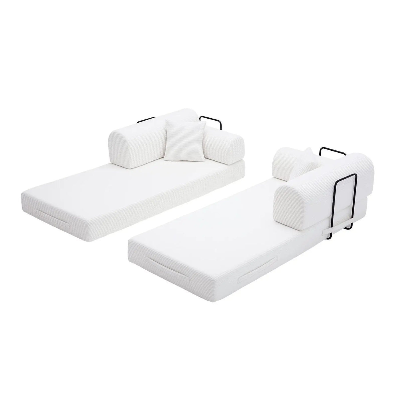 Convertible Sleeper Sofa Bed, Floor Lounge Couch For Living Room by HouseOfZazla
