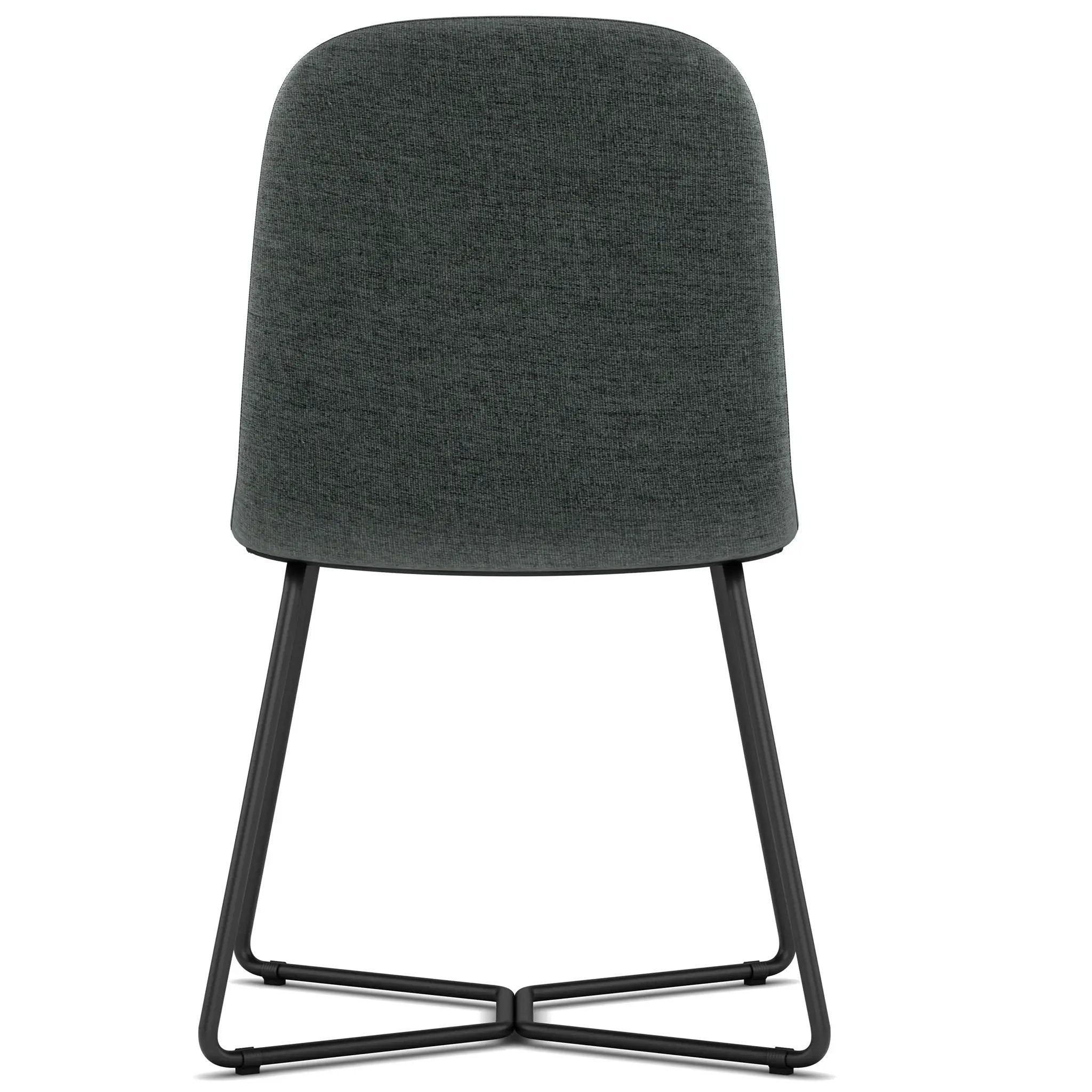 Wilcox - Dining Chair (Set of 2) - Charcoal Gray by HouseOfZazla