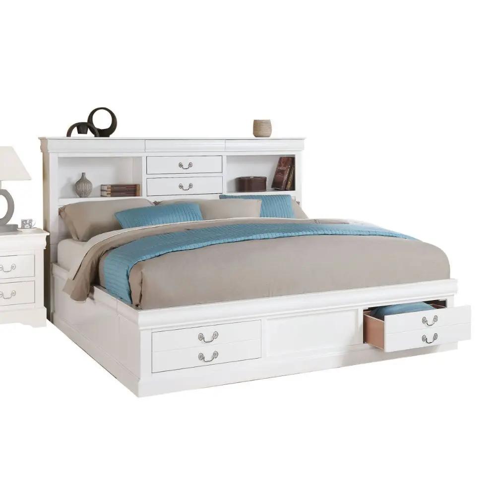 Louis Philippe III - Bed w/Storage by Unique Piece Furniture