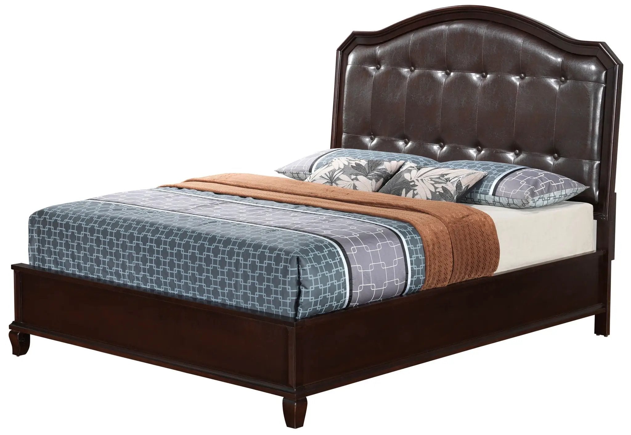 Bed With Transitional Design by HouseOfZazla
