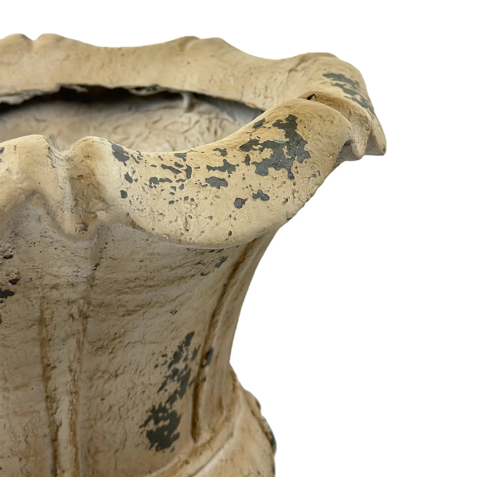MGO Garden Planter, Antique White Finish by HouseOfZazla