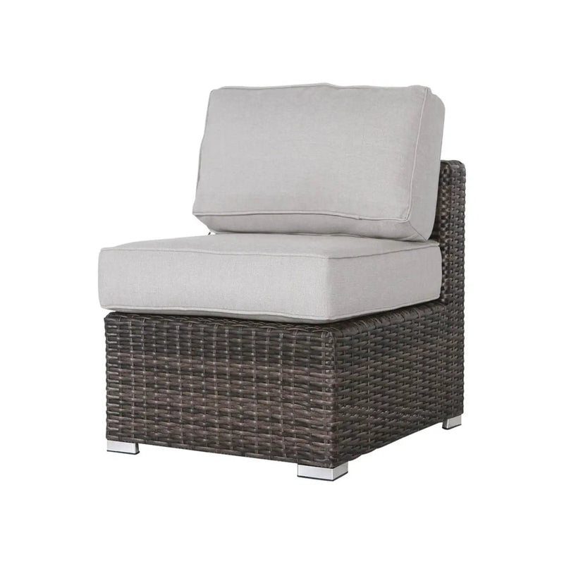 Seating Set With Cushions Handcrafted Wicker Design by HouseOfZazla