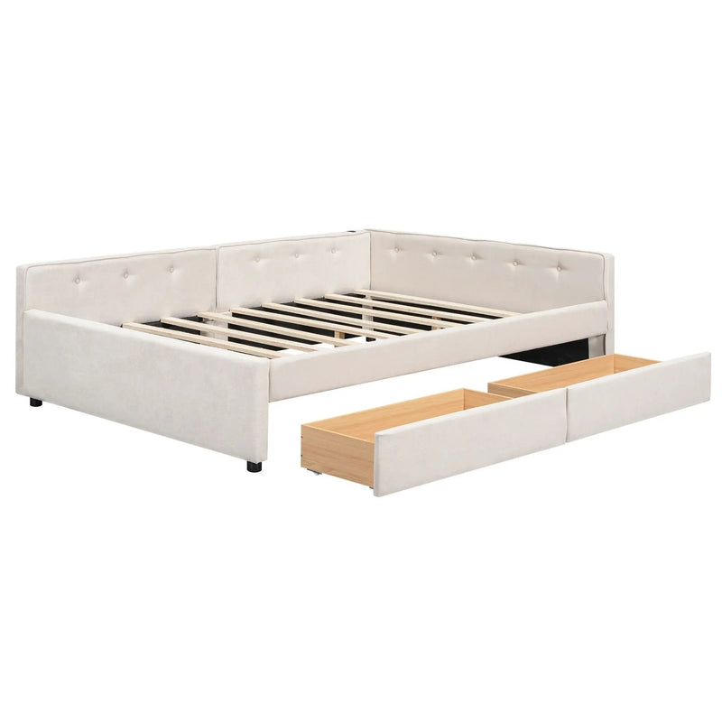 Platform Bed With USB Ports by HouseOfZazla