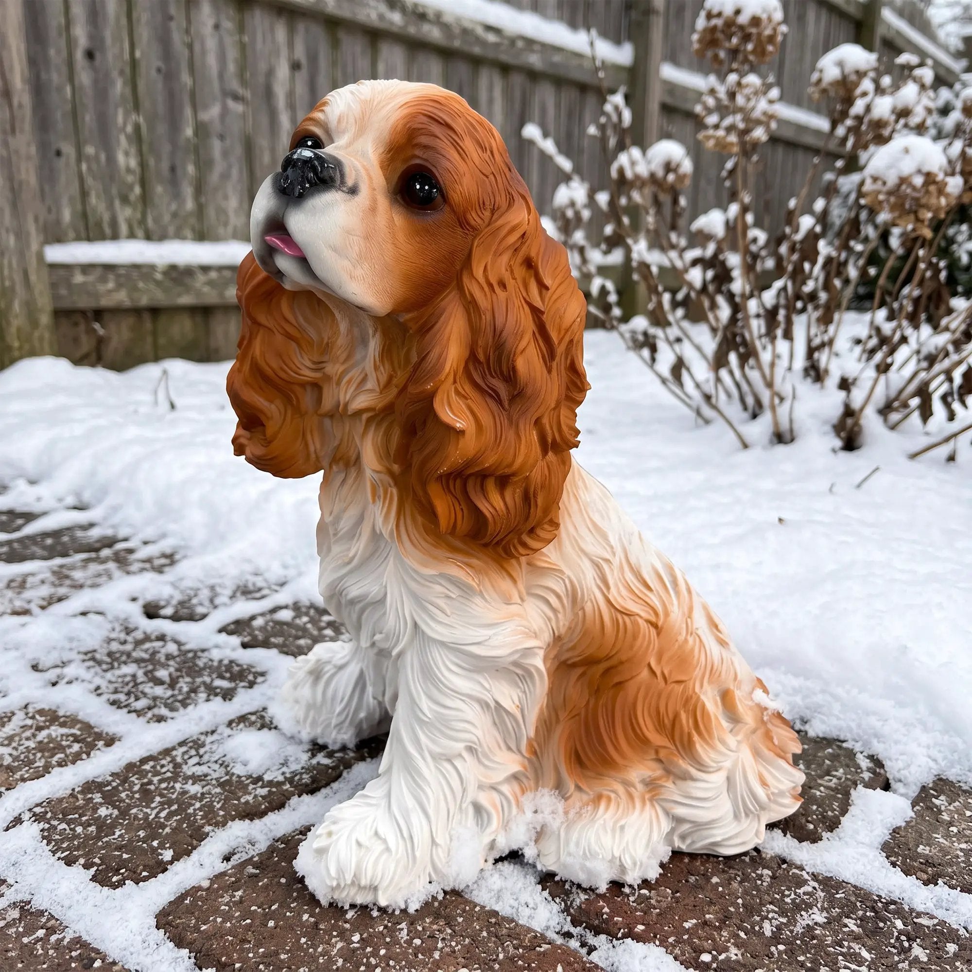 Charlie the Beagle Garden Statue by HouseOfZazla
